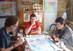 It's all very grown-up at the start.