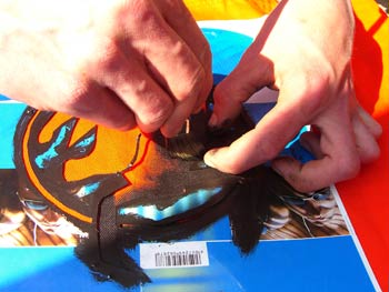 Claw-like hands; surgical precision - the boy is a wonder to behold