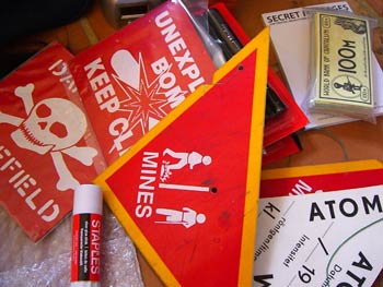 Yep, the customs dude opening this bag is going to have a field day