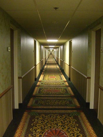 If the Casinos don't freak you out, the Kubrik corridors will...