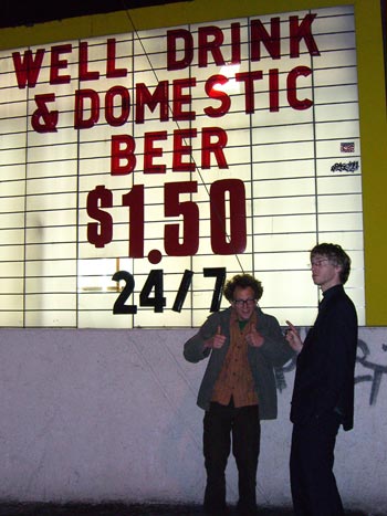We love domestic beer.