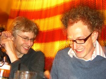 Andy T getting excited about sour cream portions.