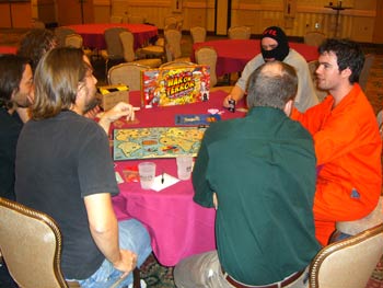 Andy S fitting in a quick demo.