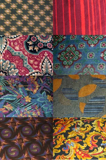 And finally, we leave you with a snapshot gallery of the 'Carpets of Las Vegas'. Shocking, yet hypnotic.