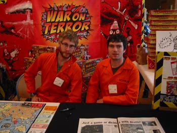 A half hour in and we're already knackered.