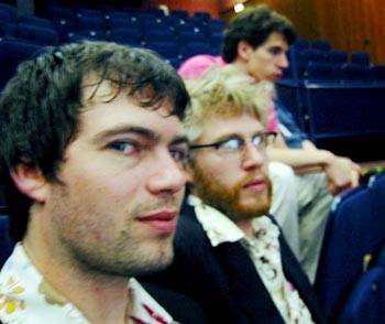 Watching the auction progress nervously. Did we mention it's for charity? With all proceeds going to charity. No, don't thank us. In fact, it was for Children in Need and we hate kids, so ... Last time we get tricked into this kind of racket.