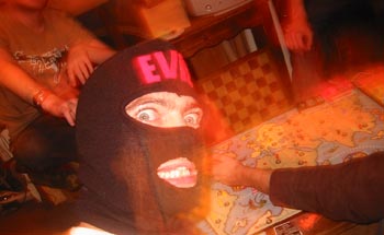 No, no, no. I don't think the conflicting feelings of amusement and fear have ever mingled so successfully as the night we played our first game on the first ever proper set, fresh from the factory: <a href="/wotblog/index.php?id=77">13 October 2006</a>