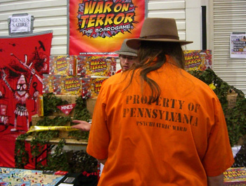 'So it's all about the oil?' said the insane man.