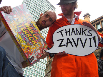 Thanks with a tinge of menace