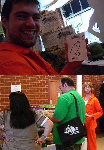 One of the best games at Gen Con - Hiding the nob