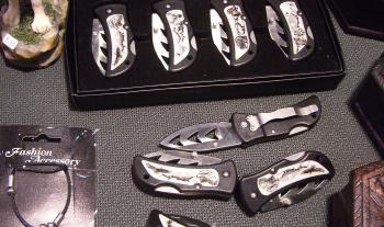 And some real knives, nasty