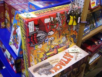 Pokemon and War on Terror - perfect bed fellows at another stand