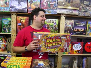 Another shop keeper happy to sell the War on Terror at last