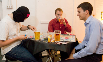 It wouldn't be a TerrorBull night without a spot of War on Terror action.