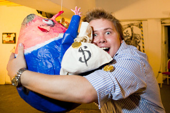 That's right buddy, it's full of GOLD.