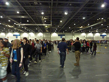 The queue to get in on the first day was ridiculous and lasted till well into the afternoon