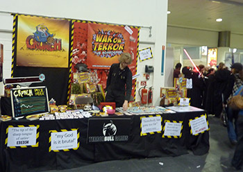 That's one convincing light sabre (when viewed in a photo that has been taken by a camera that can't deal with low light levels and consequently blurs any light source). 