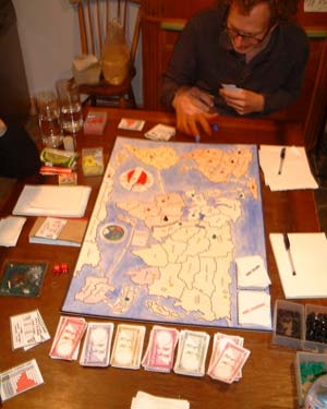 It's hard to believe dice can be rolled with such drama, but that's what the War on Terror does to you.