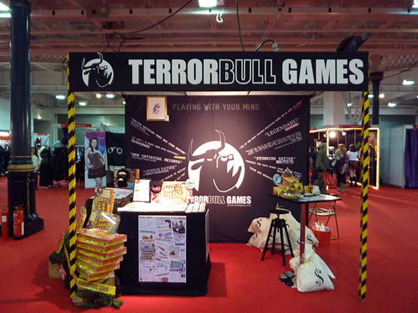 In all its sexy splendour: the TerrorBull stand