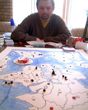 Mark surveys his terrorist army.