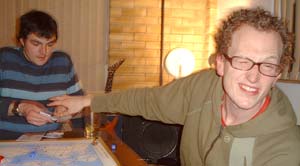 "steal a card from any player blind" - and make a stupid face while you do it.