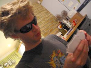 Tom, planning, listen to him whir...