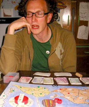 One too many games of the War on Terror - the boardgame.