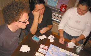 Helen catches 20 winks mid-game.