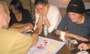 Nadja still not looking happy, her Empire has been crushed.