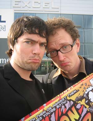 Oh dear, the fun's over. We've been booted out.