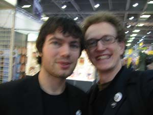 No balaclavas this time. Just simles. The balaclavas got a better reaction, for the record.