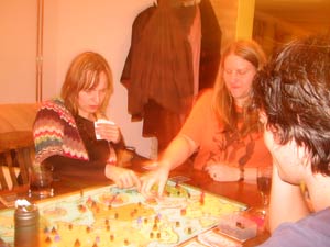 The terrorist players cover the board with their little soldiers of nastiness.