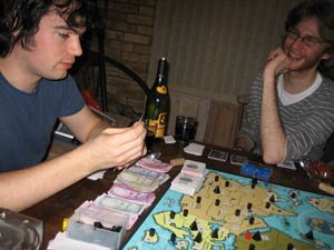 Tom enjoys the battering that Andy S receives at the hands of the terrorists.