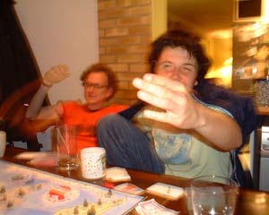 Illaria gets aggressive and launches for the cameraman.