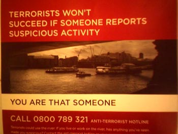 You soon know you're in London