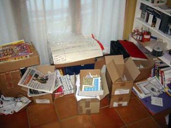 So the office needed a tidy, messy business, the 'War on Terror'