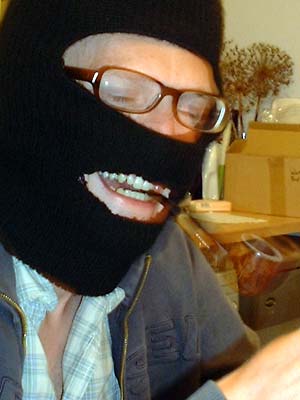 Happiness is a pipe and a balaclava