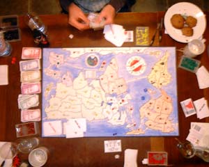 Check out the milk and cookies. Nice touch.