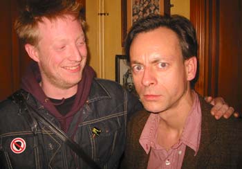 Ben, the photographer, with a new WoT fan.