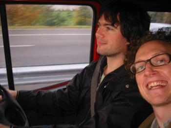 There's a voice, keeps on calling me, down the road, that's where I want to be ... Oh yeh, keep on truckin' ...