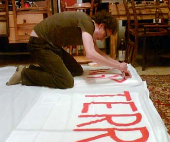 What to write? Start with the obvious... 'war on terror'