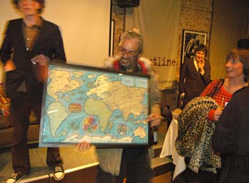 Small Fish dude is very happy with his WoT world map, promising it'll be the first thing up in his office, once he's got one